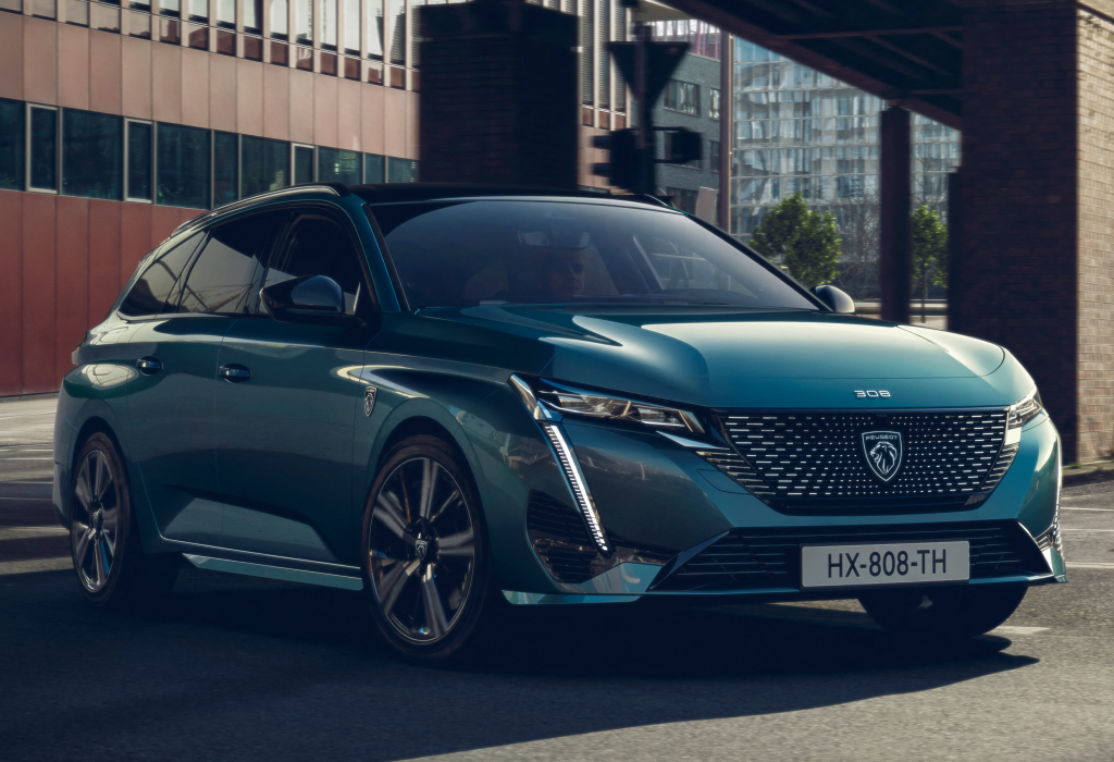 Peugeot presenta el nuevo 308 SW, con más espacio y versiones híbridas enchufables