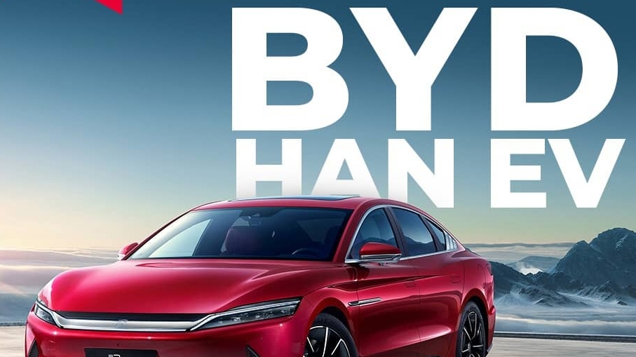Estos son los detalles del nuevo BYD HAN EV.
