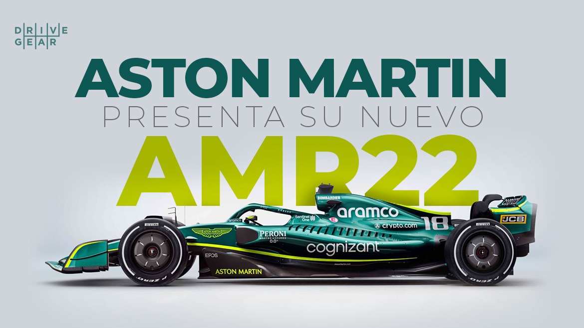 Éste es el nuevo monoplaza de Aston Martin para la temporada 2022 de F1.