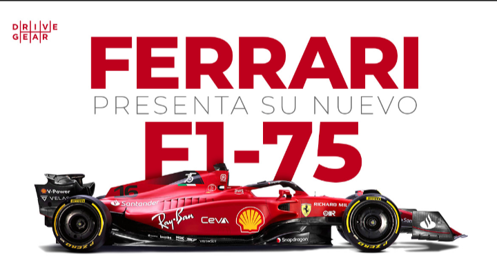 Éste es el nuevo Ferrari de F1 para 2022.