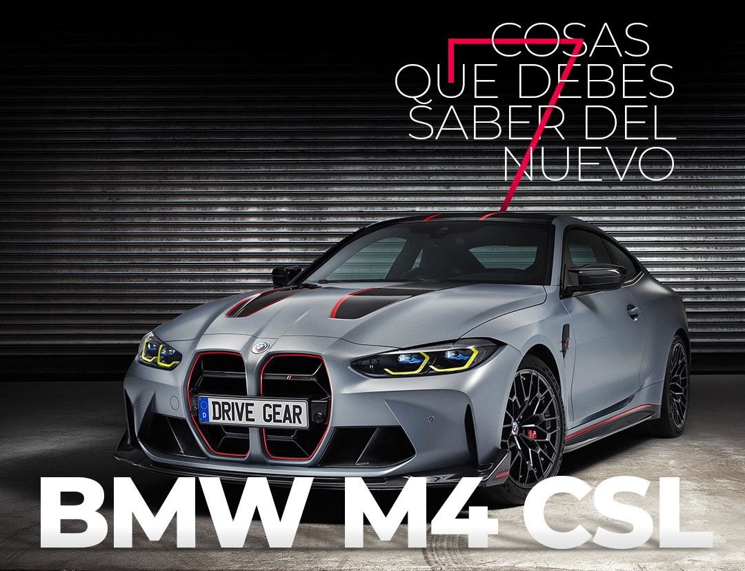 Las 7 cosas que debes saber del nuevo BMW M4 CSL
