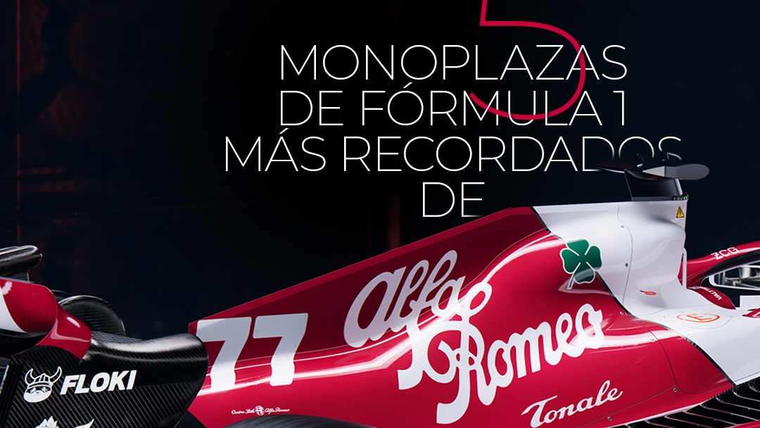 Los 5 monoplazas más recordados de Alfa Romeo.