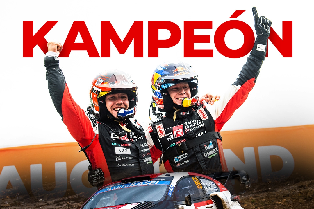 Kalle Rovanpera se consagra cómo el campeón de la temporada 2022 del WRC.