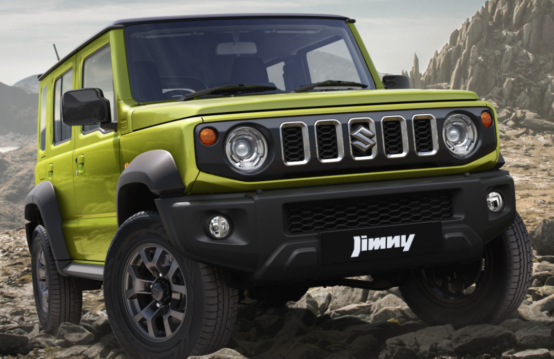 El Suzuki Jimny suma una versión de 5 puertas con más practicidad