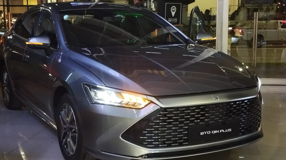Un acercamiento íntimo al BYD QIN PLUS