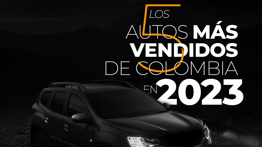 Los 5 autos más vendidos en Colombia en 2023