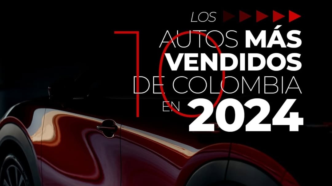 Los vehiculos mas vendidos en Colombia durante el 2024