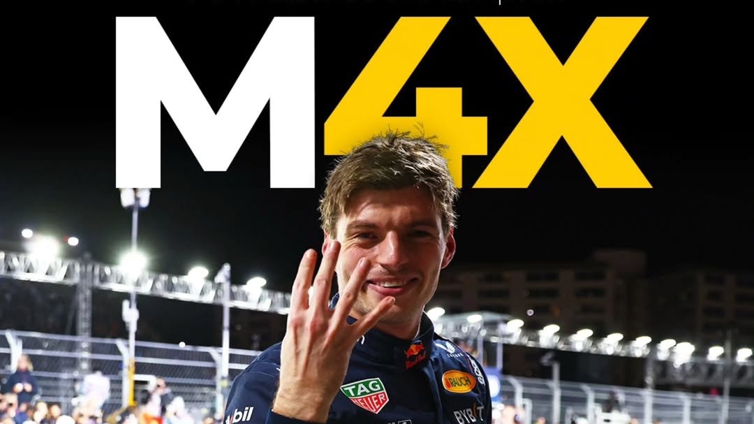 Max Verstappen, tetracampeón de la F1