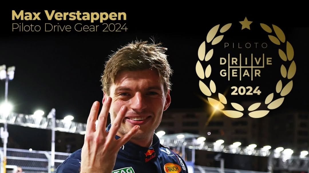 ¡Max Verstappen es el Piloto DriveGear del año 2024!