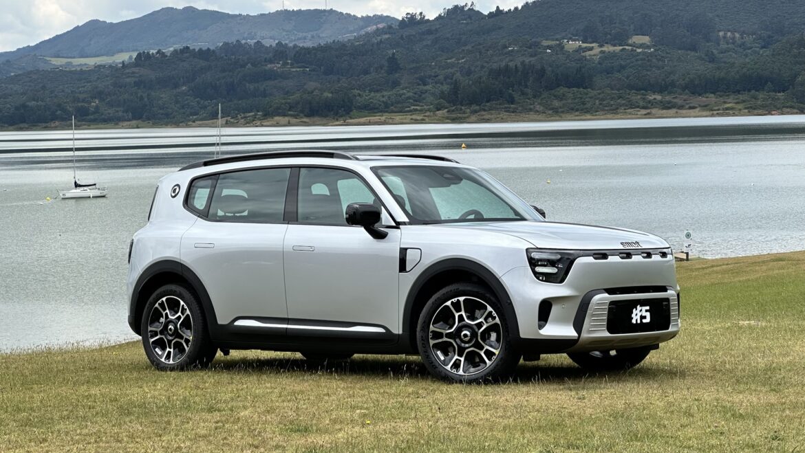 Smart #5 llega a Colombia: Se mete al segmento de las SUV eléctricas grandes