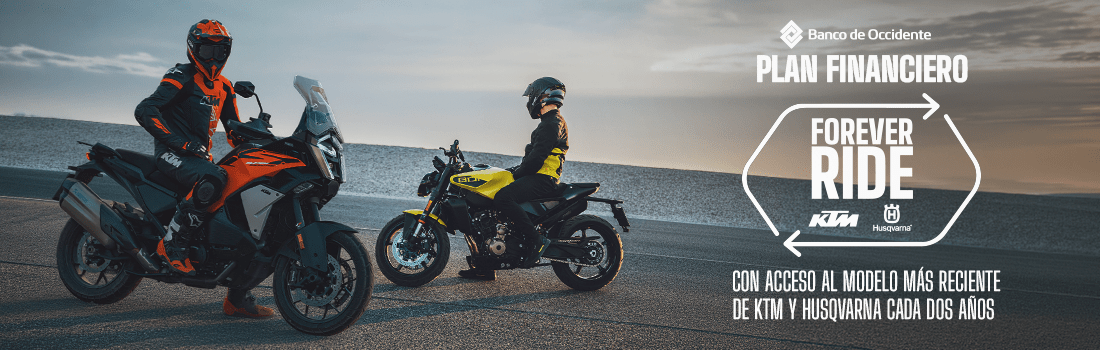 Forever Ride: KTM y Husqvarna reinventan la forma de estrenar moto en Colombia