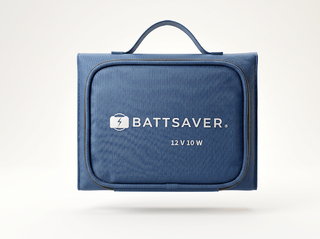 BATTSAVER: dispositivo solar para prolongar la vida de baterías de carro